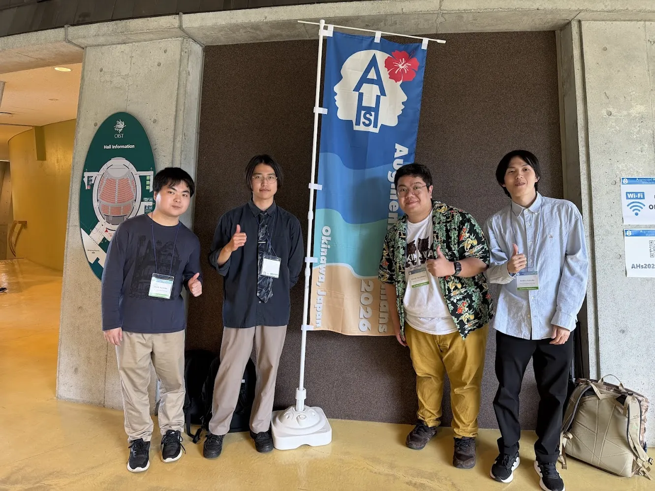 AHs2026でデモ/ポスター発表を行いました（M2國枝・土川・B4福田・牧野）