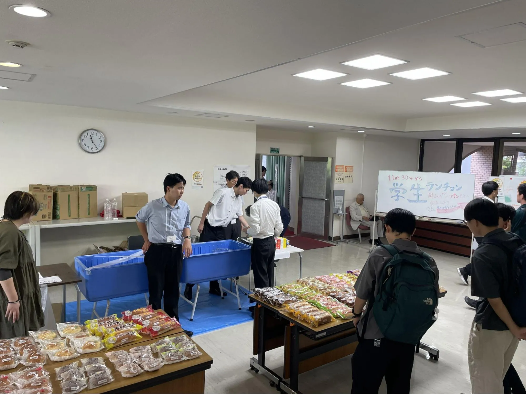 学生ランチョンの様子
