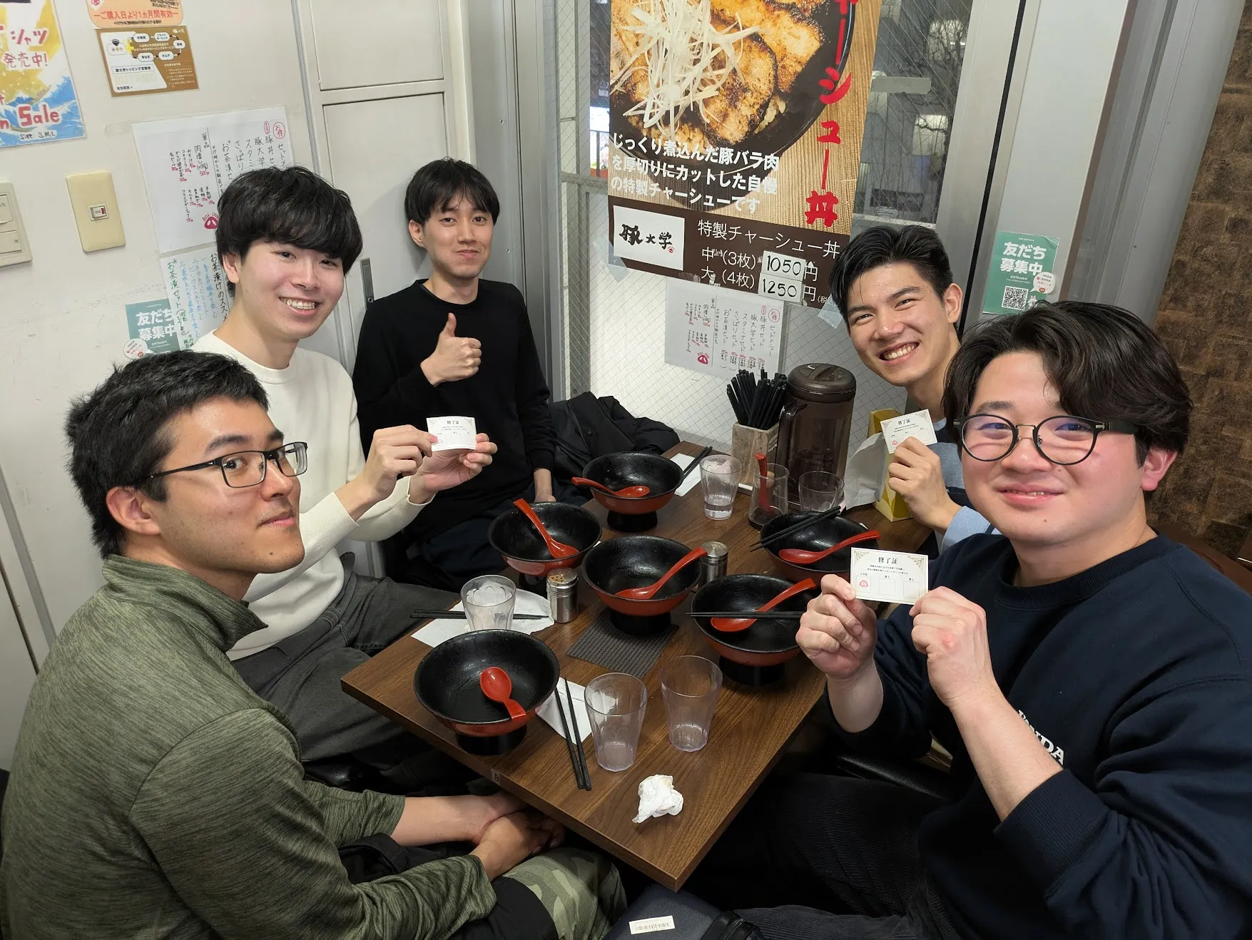 食べきった勇者達