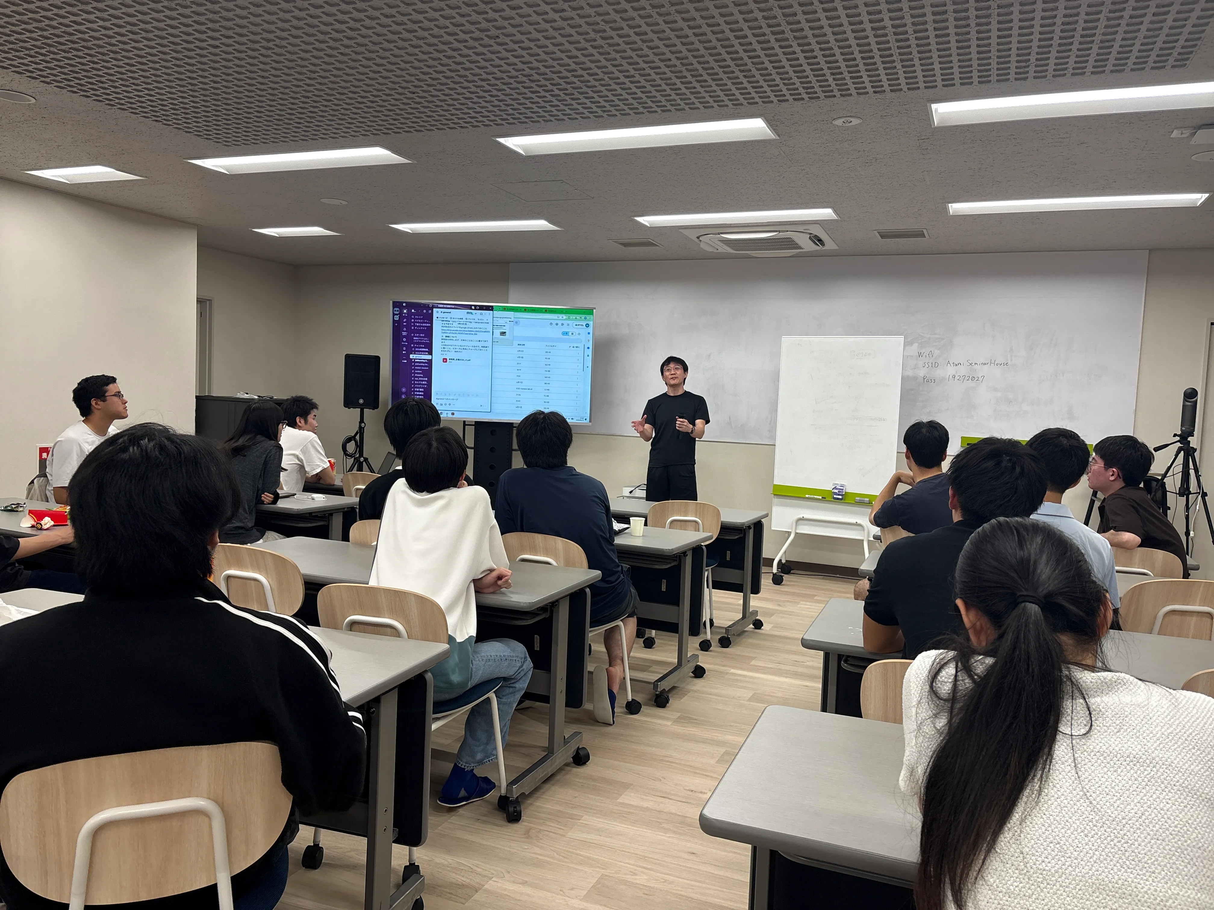 ゼミ中の様子